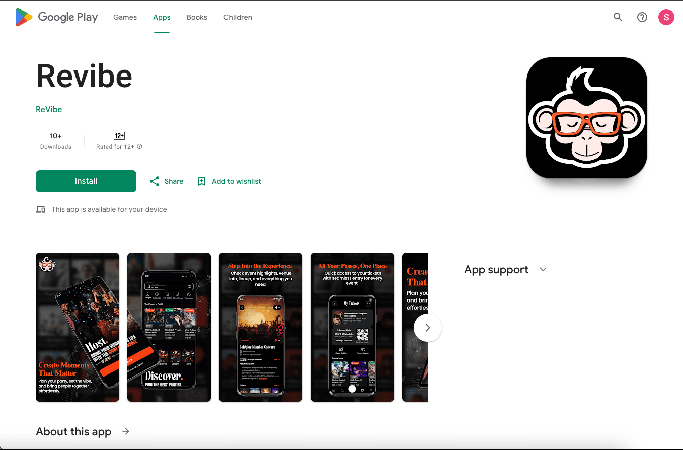 Revibe Android App
