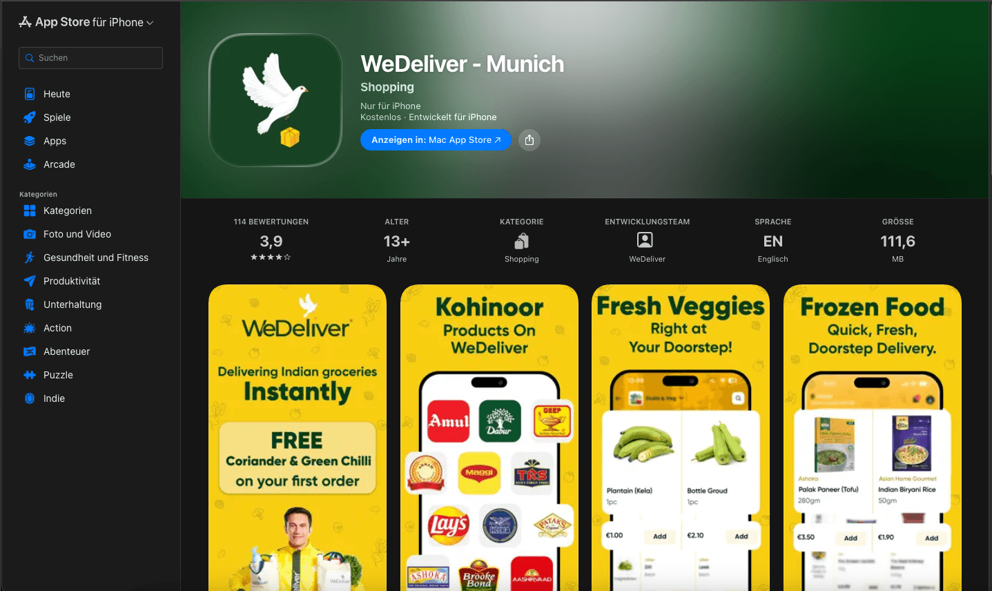 WeDeliver Munich