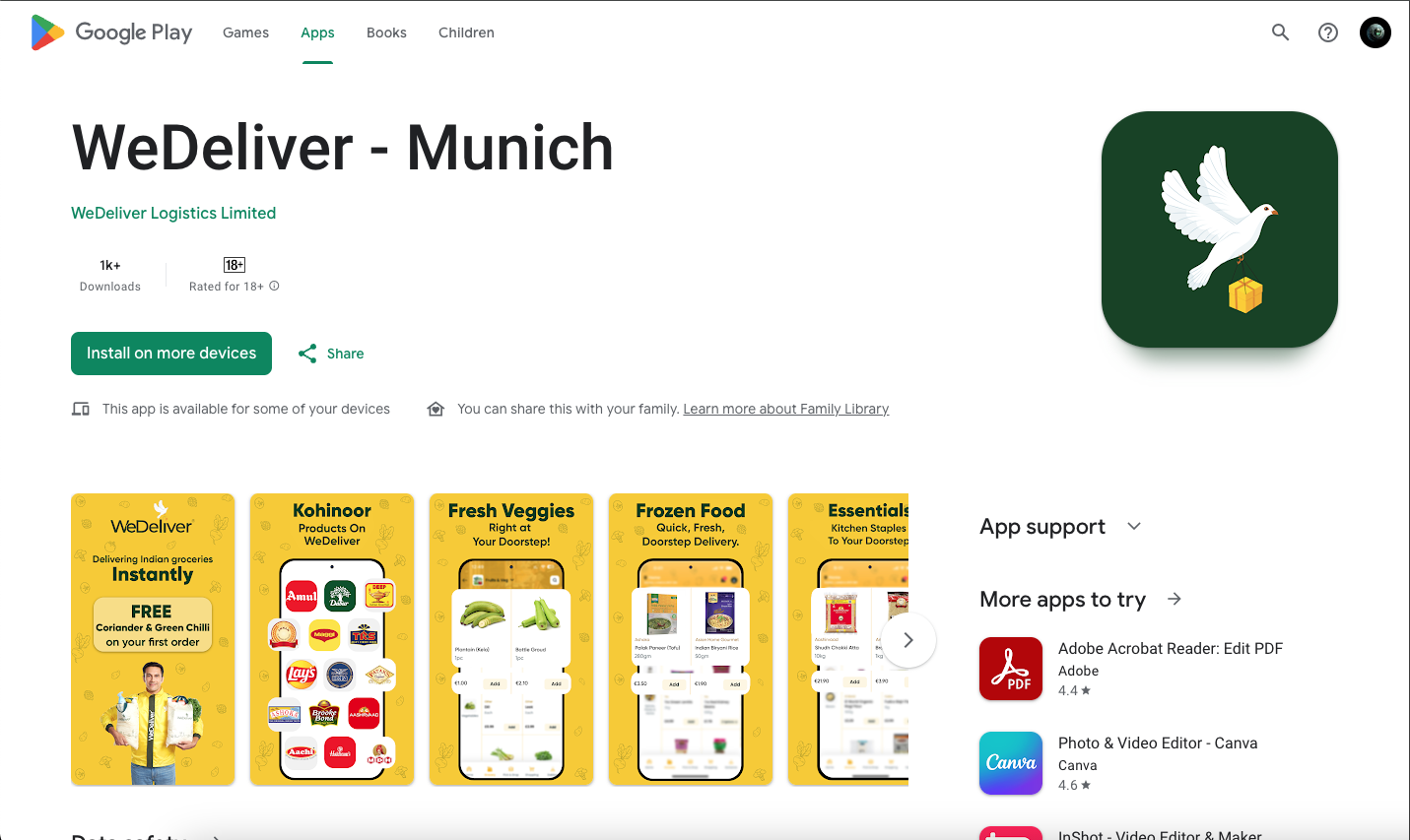 WeDeliver Munich