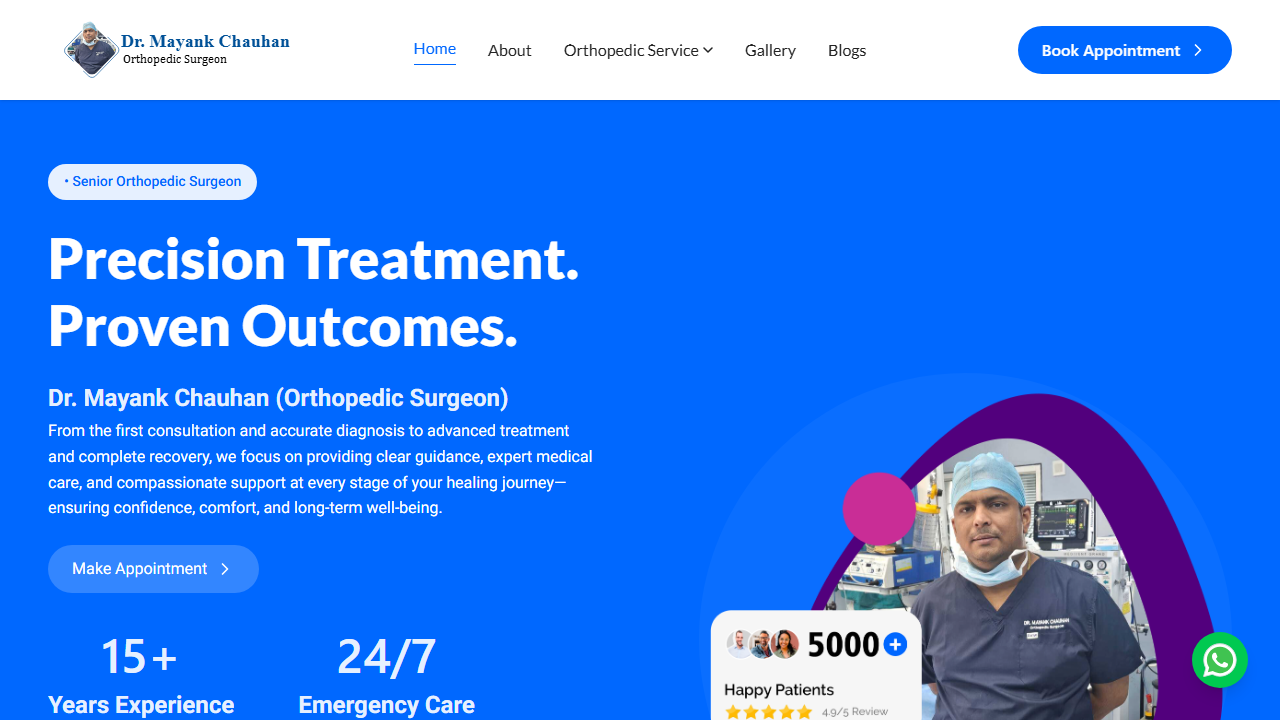 Dr Mayank Chauhan